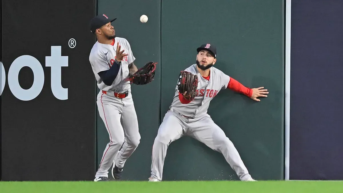 Red Sox Outfielders Turn Heads with Spectacular, Miraculous Catch