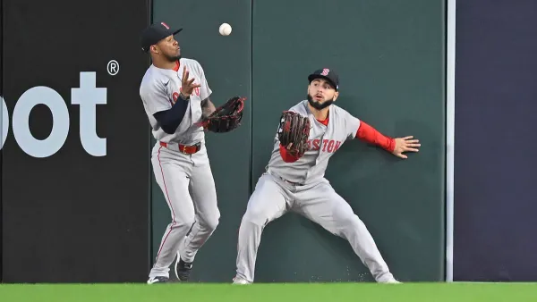 Red Sox Outfielders Turn Heads with Spectacular, Miraculous Catch